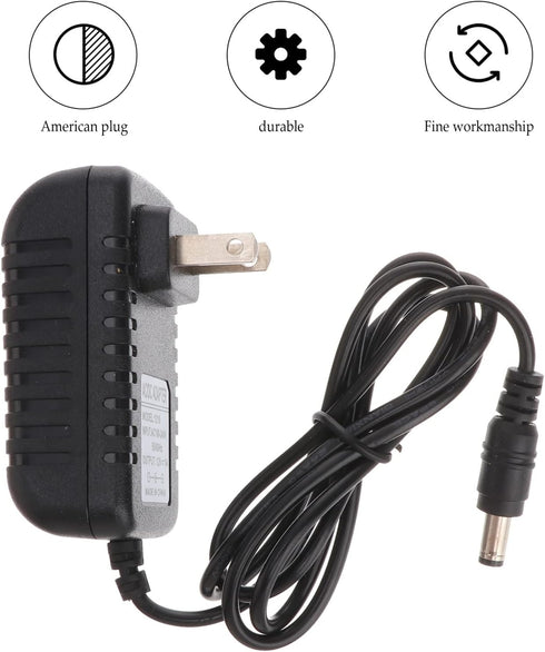 LED Power Adapter AC110-240V DC12V 1A Switching Converter for Aquarium Fish Tank Light (US Plug).
