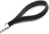 Chain Leash Metal Dog Leash, Chrome Plated with Soft Padded Handle for Small Dogs (S, Black Handle)