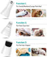 PJDDP 3 1 Trimmers, 3 in Dog Clippers & Nail Grinder,Dog Nail Dog Grooming Kit with Cutter Head,Electric Dog Shaver