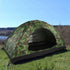One Person Lightweight Camouflage Camping Dome Tent, Sturdy and Durable Outdoor Tent