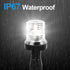 Obcursco Telescoping Pole Boat Stern Light with Base, 3NM 360 Degrees LED Anchor Light for Boats