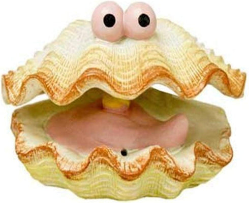 Blue Ribbon Pet Products Bubbling Action Clam Aquarium Ornament
