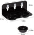 REPTI ZOO Double Grid Gecko Food Dish Feeder with 6 Pcs Cups, Detachable Suction Cup for Pet Water Bowl