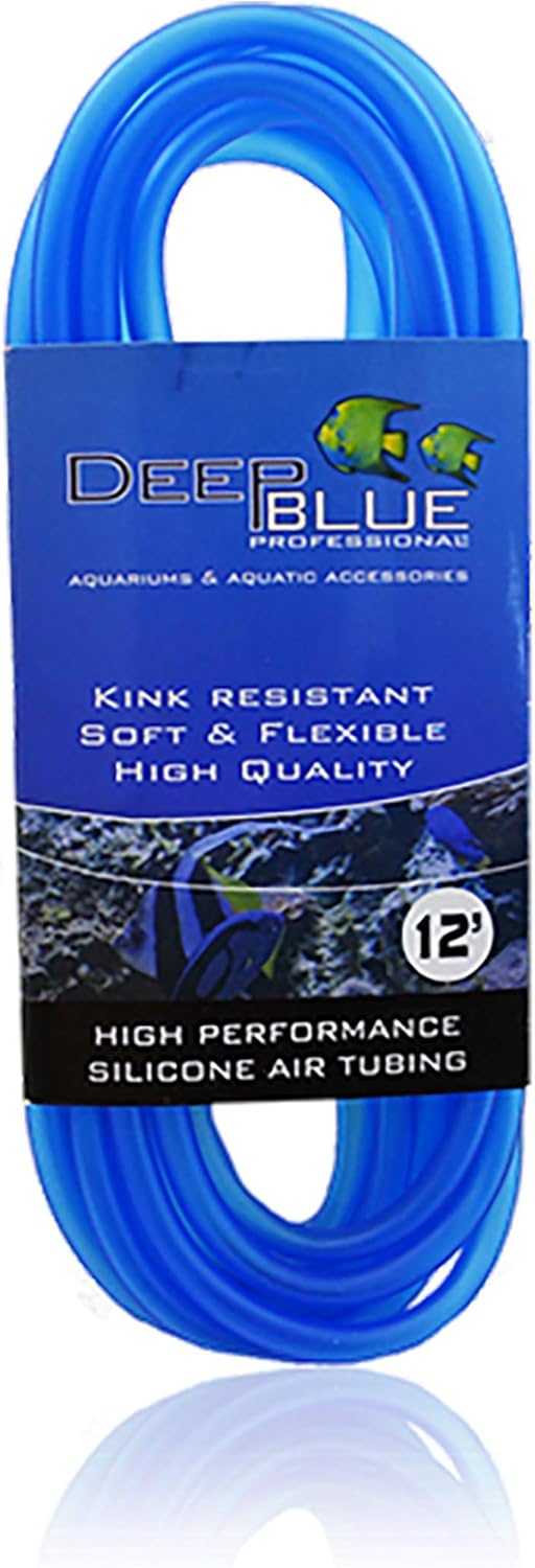 ADB12295 Silicone Air Tubing for Aquarium - 12-Feet Length