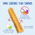 Yeti Dog Chew - Healthy Long Lasting Yak Cheese Chews for Large, Medium, Small Dogs - 7 oz