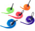 Cat Toy Worm Refills - 15 Pieces Interactive Cat Wand Attachments for Indoor Cats