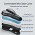 Gel Padded Bike Seat Cover for Men Women, Comfort Narrow Bicycle Seat Cushion for Indoor & Outdoor (11"x7")