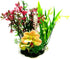 Set of Five Kinds of Artificial Plastic Aquarium Plants, 4 Inch Size.