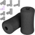 Sponge Foam Foot Pad Roller Pair for Replacing Gym Equipment, Suitable for 1-inch Rod