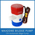 12v Submersible Boat Bilge Water Pump Non-Automatic Marine Electric Bilge Pump for Ponds, Pools, Spas Silent, Boat
