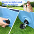 Swimming 71 12 Eooqi Foldable Dog Pool, Portable Pet Bath Tub and Kiddie Pool, Collapsible Bathtub for Puppies, Small