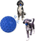 Doug's Dog Supplies Honeycomb Squeaky Ball, Squeaky Balls for Medium to Large Dogs (Blue, 1)