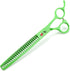Twinkel Pinkel 7.0-Inch Set 5 Dog Grooming Scissors Pet Grooming Kit Fishbone Teeth Thinning Shears with Forceps