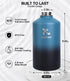 One Gallon Insulated Water Bottle, Vacuum Stainless Steel, 128 oz Leak Proof Large Jug with Paracord Handle