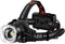 LED Rechargeable Headlamp, 900000 Lumens, 5 Modes, IPX7 Waterproof, Adjustable for Outdoor Activities