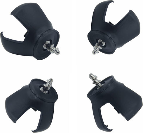 new star tattoo 4pcs Golf Ball Retriever - Suction Cup Ball Grabber Tool for Golf Screws and Putter