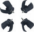 new star tattoo 4pcs Golf Ball Retriever - Suction Cup Ball Grabber Tool for Golf Screws and Putter