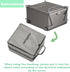 LE-310 Dry Flush Toilet Carrying Bag with Waterproof Cover, Portable Travel Toilet Storage Organizer Protector