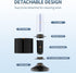10 Pawfly Aquarium Sponge Filter, Small Fish Foam Filter with Tubing Suction Cup Check Valve Connector and Control