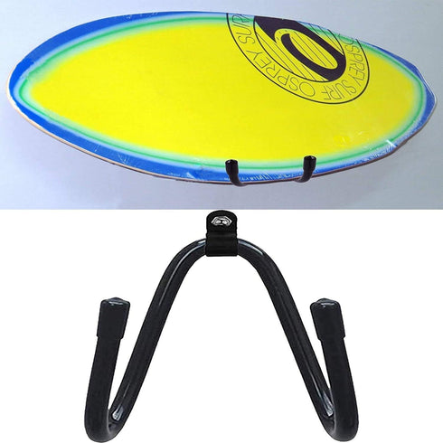Pmsanzay Surfboard Wall Mount Rack for Ski and Snowboard Storage, Wakeboard Wall Rack Display Holder