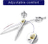 Dream Reach Professional Dog Grooming Scissors Kit, JP-440C Stainless Steel, Straight, Curved, Thinning/Blending Shears