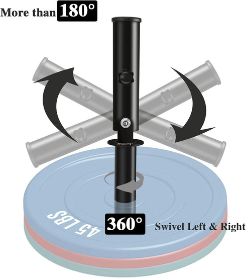 T Bar Row Landmine Attachment for 2" Olympic Barbell Bars, Home Gym Workout Equipment