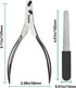 Dog Nail Clippers with Built-in Spring, 1.22-Inch Large Opening, Professional Pet Nail Trimmers for Medium to Large Dogs