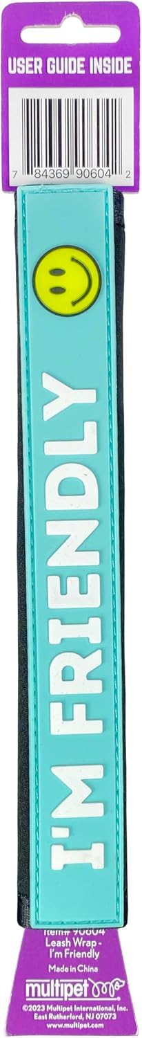 Pet Leash Wrap - I'm Friendly