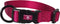Hamilton Adjustable Nylon Dog Collar, Raspberry, 3/8" Wide x 7-12" Neck for Small Medium Large Dogs