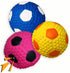 Soft Squeaky Dog Ball 2.56” - Latex Squeaky Toys for Medium and Small Dogs, 3pcs for Fetch and Chase
