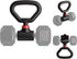 Jayflex Hyperbell Dumbbell Converter - Adjustable Barbell Set for Home Fitness, Up to 200 lb Capacity
