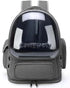 Cat Backpack Carrier, Breathable Large Space Bubble Pet Backpack for Kitty Small Dog up to 12lbs, Transparent &