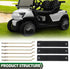 GRAND ORANGE 3 Pack Battery Hold Down Retainer Plate Kit - Fit for Club Car DS and Carryall Electric Golf Cart 1981-2013
