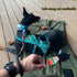 BTINESFUL Short Dog Leash, 18, 24 Inch Strong Nylon Training Traffic Leash for Medium Large Dogs (1/2" x 18 inch)