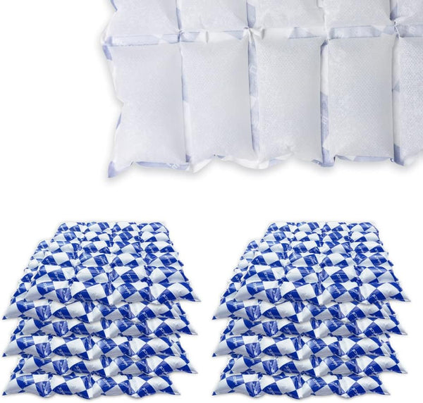 Reusable Ice Packs for Shipping and Coolers, Long Lasting Cold Dry Ice Packs for Food and Drink Storage