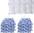 Reusable Ice Packs for Shipping and Coolers, Long Lasting Cold Dry Ice Packs for Food and Drink Storage