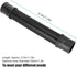 Aquarium Water Hose, Corrugated Hose for Fish Tank Water Supply, PVC Tubing for Aquarium Bellows Pump Connection