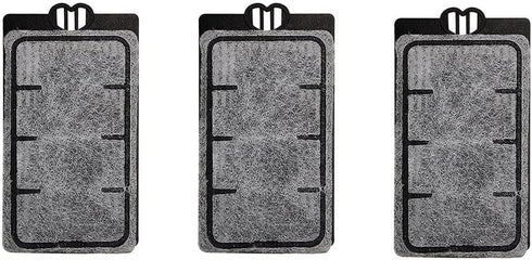 Aquarium Filter for Fish Tank, Water Clean Pump for Turtle Tanks, Reptiles, Amphibians, with 3PCS Cartridges