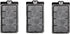 Aquarium Filter for Fish Tank, Water Clean Pump for Turtle Tanks, Reptiles, Amphibians, with 3PCS Cartridges