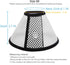 Depets Adjustable Recovery Pet Cone E-Collar for Cats, Kittens, and Rabbits, Neck Girth 6.1 in