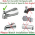 Wondurdog Bathtub Spout and Garden Hose Attachment Dog Wash Kit w/Splash Shield and Rubber Scrubbing Teeth. Tub Spouts