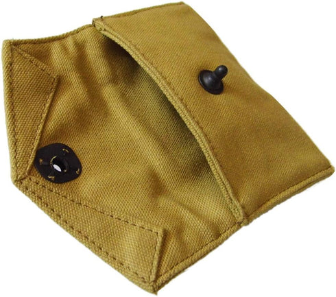 World War 2 Collection WW2 US First Aid Pouch Bag with Hook, USMC Army Equipment M1 Set M1943 Khaki