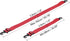 PATIKIL Ski Boot Carrier Strap - 2 Pack Adjustable Shoulder Sling for Snowboard Boots, Red