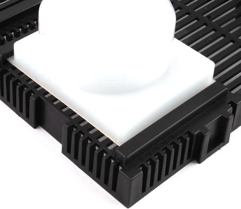 XMHF Undergravel Filter Board for Aquarium Fish Tank, 32pcs Black Air Tube