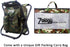 Folding Camping Chair Stool Backpack with Cooler Insulated Picnic Bag for Outdoor Fishing and Hunting