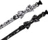 Halloween Dog Bow Tie Collar 2 Pack, Quick Release Spooky Collars for Medium Size Dogs
