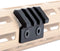 LEGEED Offset Light/Optic Picatinny Rail Mount fit for Mlock