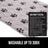 Gorilla Grip Washable Puppy Pads, 40x26 Slip Resistant Waterproof Cloth Pee Pad for Training Puppies, Reusable Pet