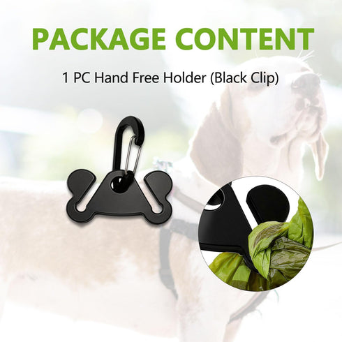 Dog Poop Bag Holder Dogs Waste Bag Carrier Pet Poop Bags Holders for Doggie Waste Bags Dispensers, Clip Carrier