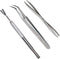 3 Pack Tick Remover Tool Set Stainless Steel Kit for Cats and Dogs